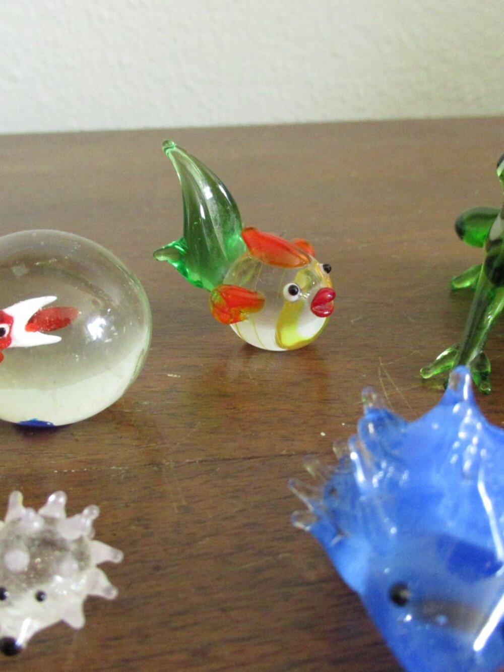 Blown Glass Animal Figurines Lot • Mixed Sizes • Art Glass Creatures - Picture 7 of 10